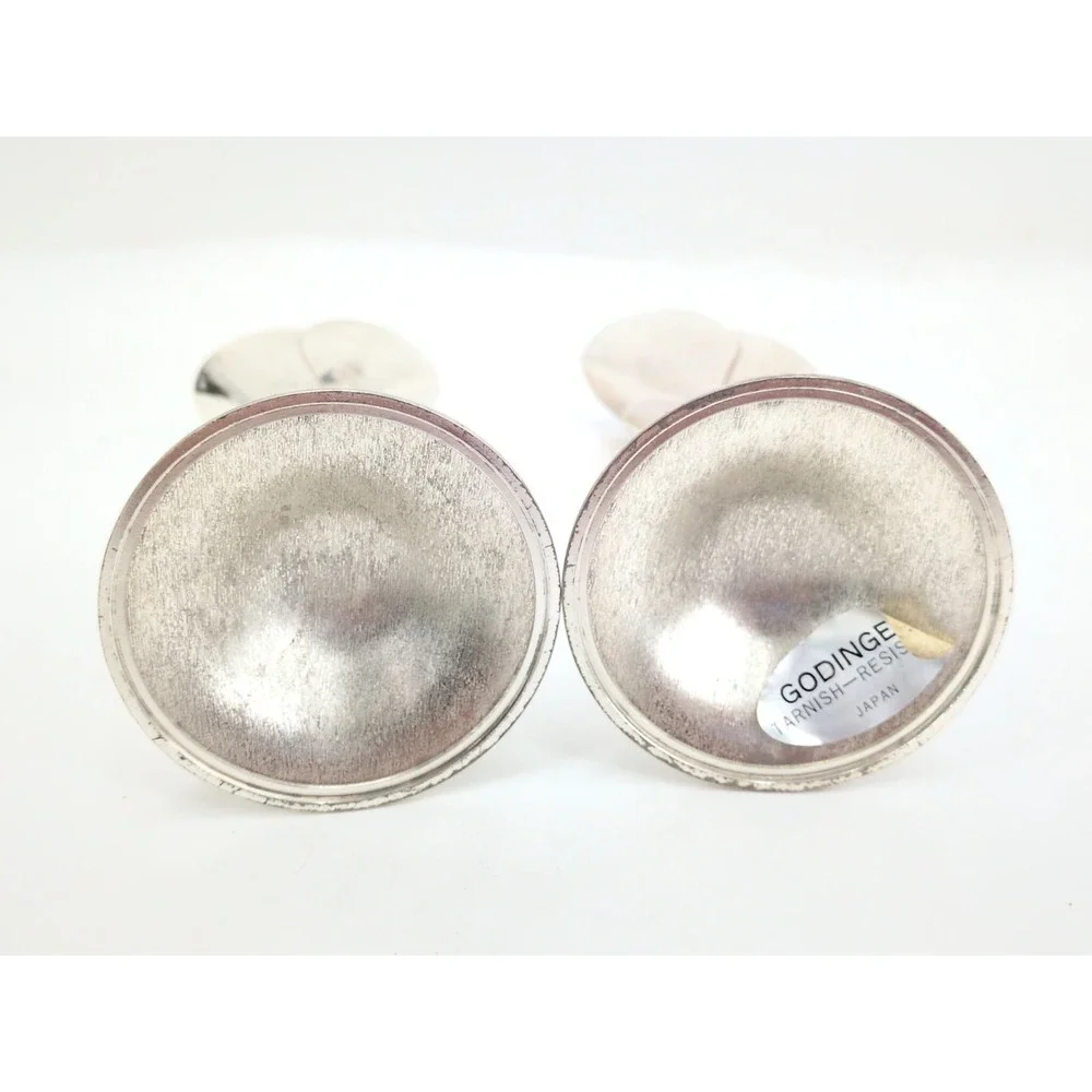 Pair Of Vintage Art Nouveau Godinger Silver Plated Bud Vase 7.5